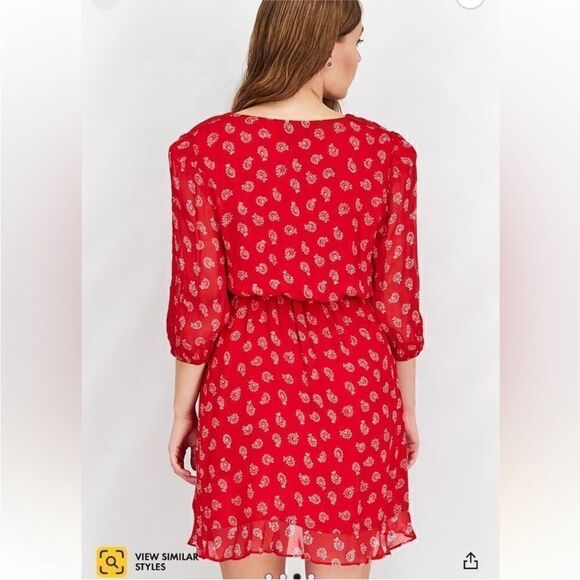 The Kooples XSport viscose wrap dress, US0 - Picture 4 of 16